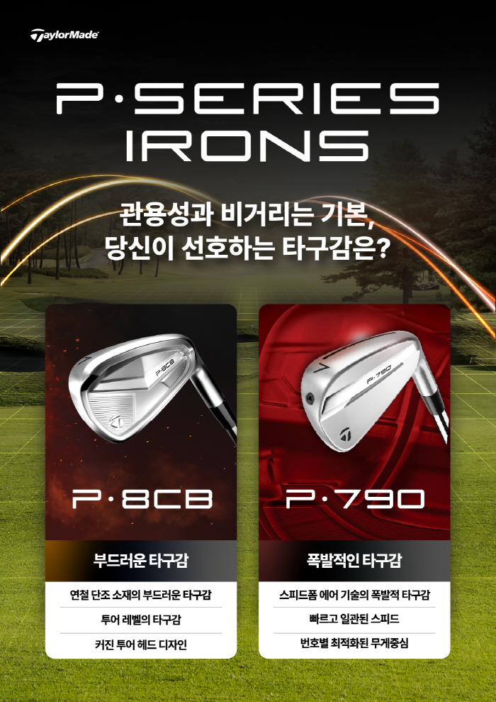 테일러메이드 아이언, "2025년 점유율 1위 달성의 핵심 카테고리" 분석