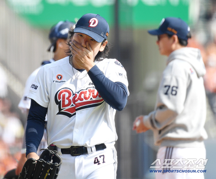 세상에 156km짜리 실투도 있나...곽빈 통한의 피안타 재구성, 와 야구 어렵다 
