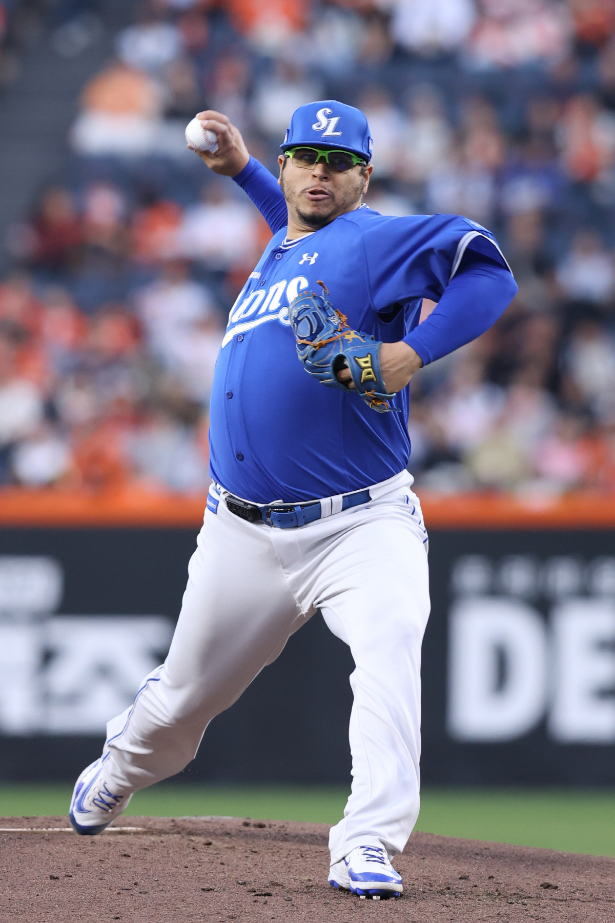 '초강력' 한화 타선도 초토화, 사상 첫 전 경기 QS도전, 삼성은 복도 많지...넝쿨째 굴러온 외인의 압도적 꾸준함