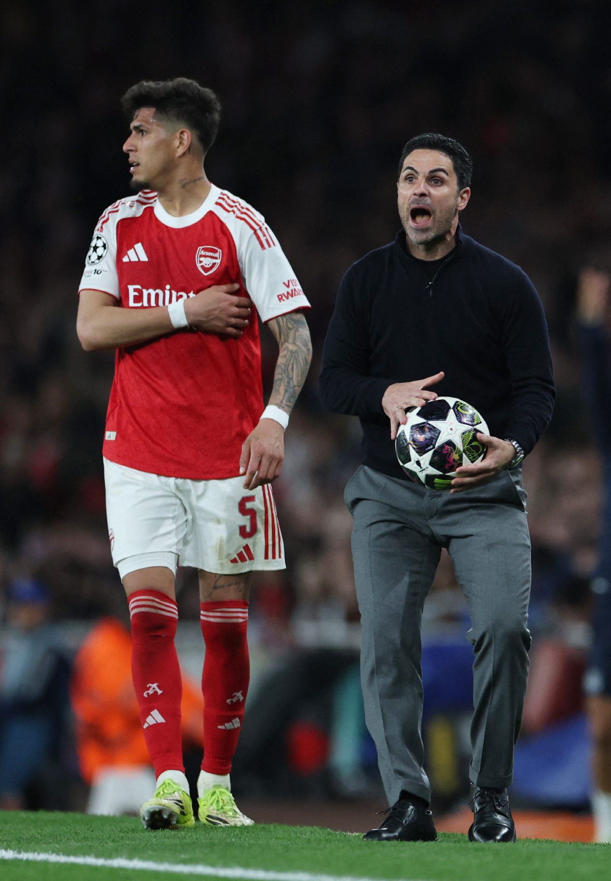 "맨시티전, 스포르팅전처럼 하면 안되는거 알지?" 아스널 레전드 앙리→'맨시티와 6점차' 아르테타 감독에게 날린 경고 메시지