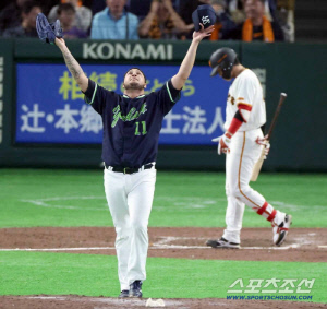 마구 같은 직구 칠 테면 쳐봐라, 좌완 마무리 17구 연속 패스트볼 승부, 7경기 7이닝 무실점 7세이브 ERA '0'[민창기의 일본야구]