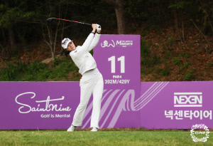 '생각보다 날씨 괜찮네' 김민선 전예성 홍지원, 노보기 7언더파, KLPGA 넥센·세인트나인 1R 공동 선두