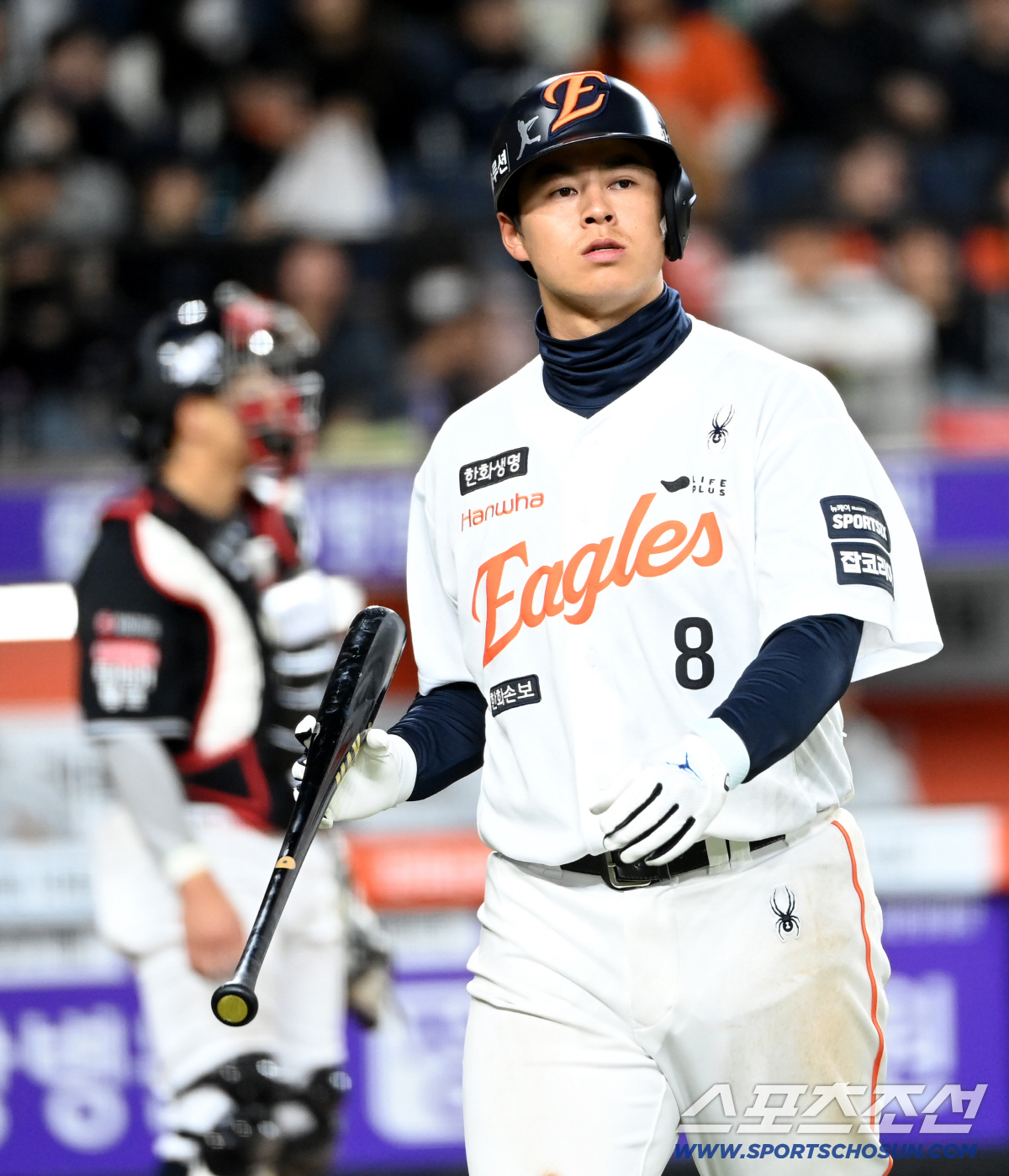 31일 대전한화생명볼파크에서 열린 KT와 한화의 경기. 9회말 한화 노시환이 KT 주권에 삼진으로 물러나고 있다. 대전=허상욱 기자 wook@sportschosun.com/2026.03.31/