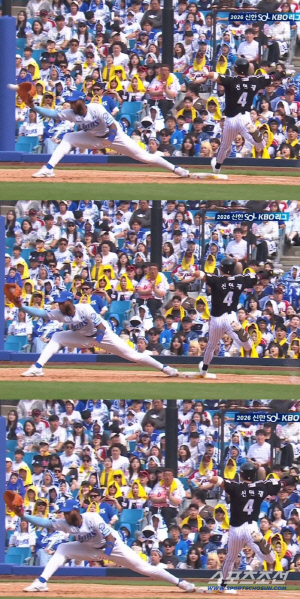 '살다 살다 별일을 다...' 5회 신민재 내야땅볼 비디오 판독 했다면. LG의 운수 나쁜 날[대구 현장]