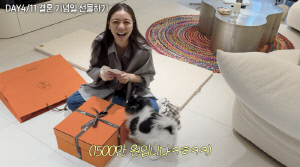 '시험관 실패' 에일리, 최시훈♥ 1500만원 에르메스 선물에 활짝 