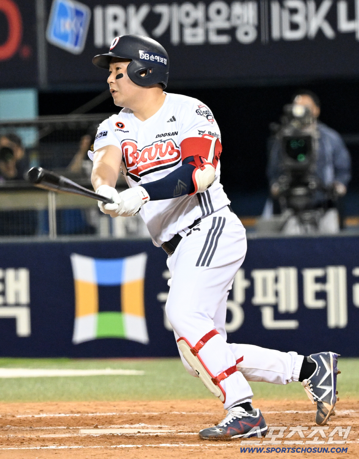 18일 잠실구장에서 열린 두산과 KIA의 경기. 두산 양의지가 타격을 하고 있다. 잠실=박재만 기자 pjm@sportschosun.com/2026.04.18/