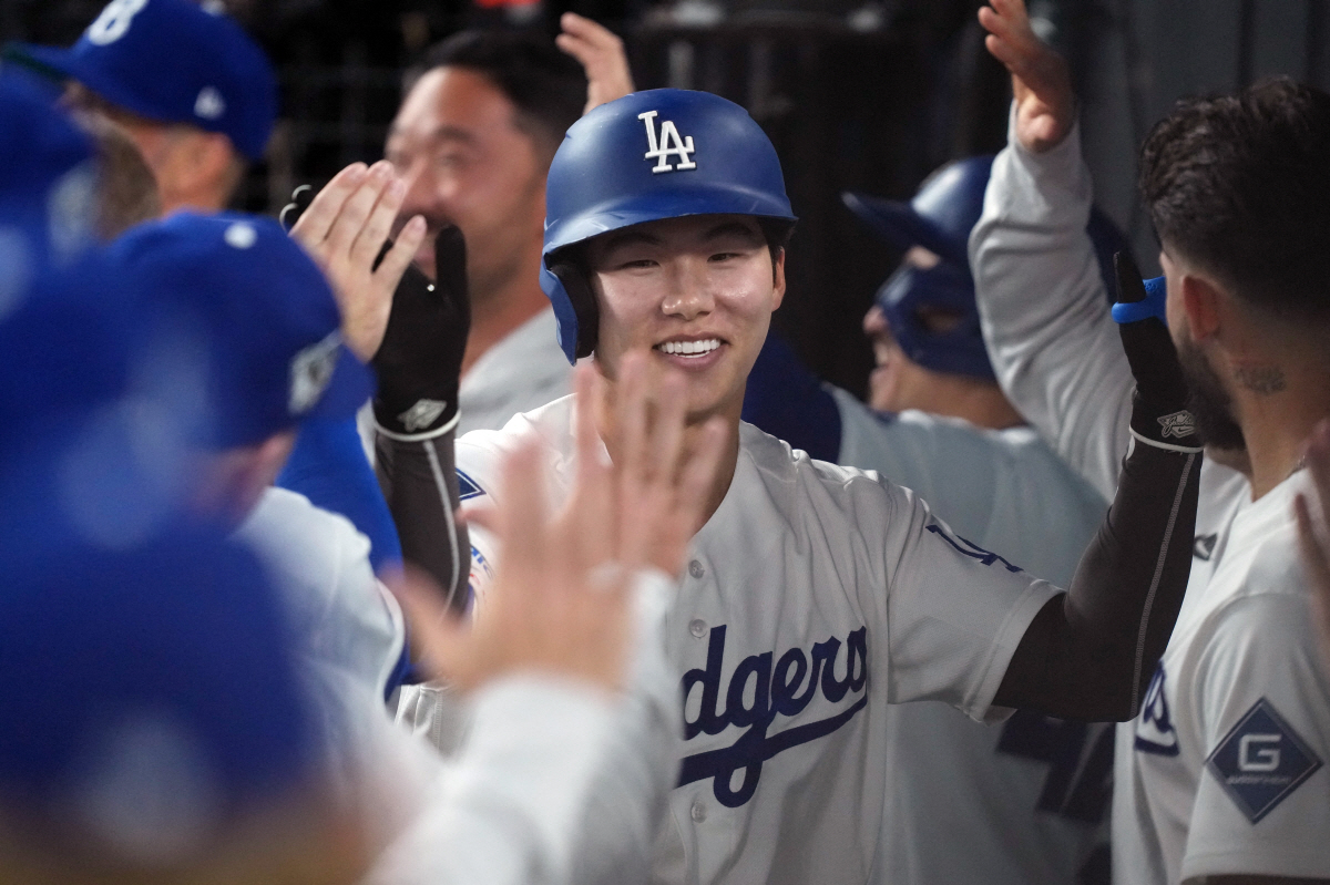LA 다저스 김혜성. AP연합뉴스