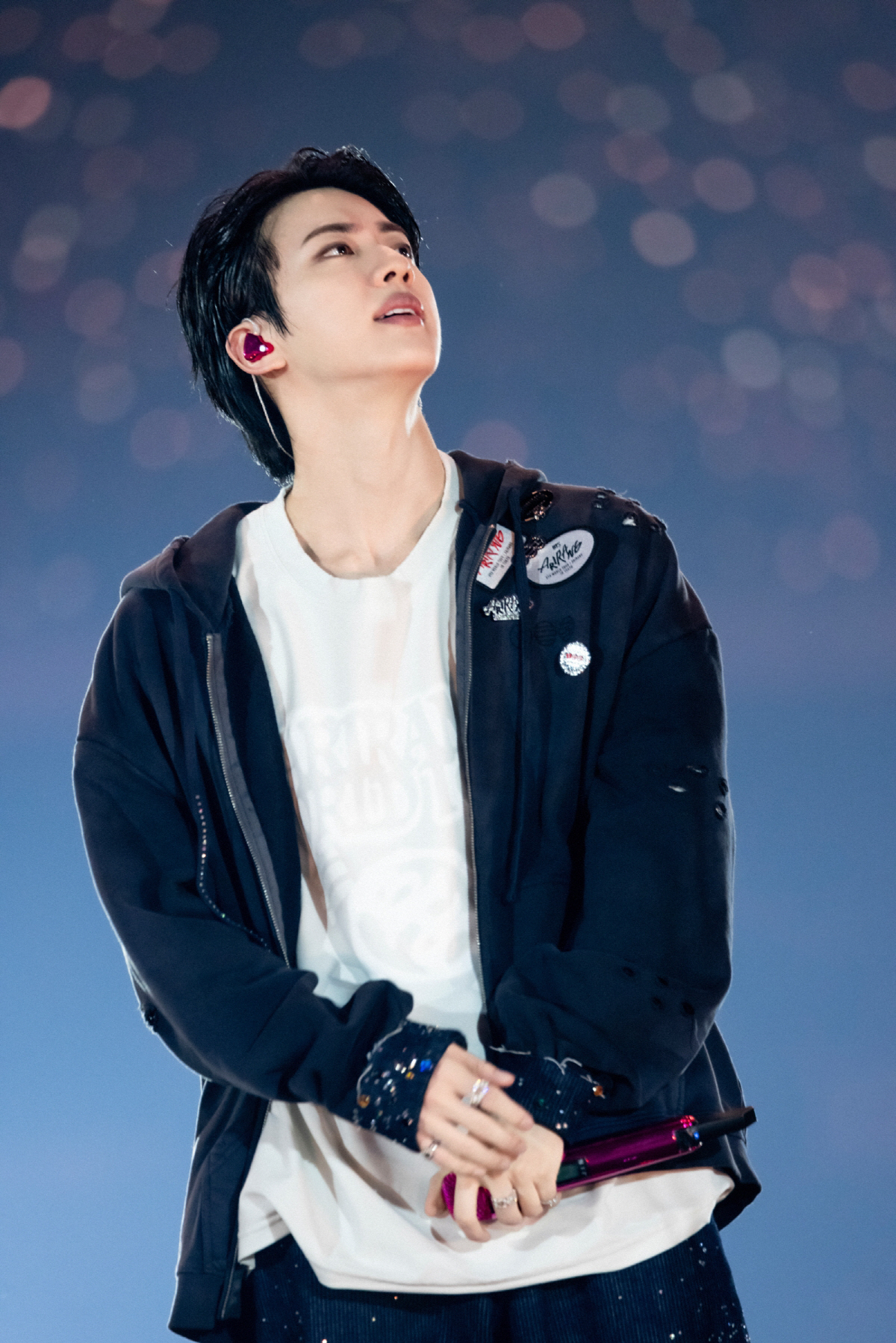 방탄소녀단이 지난 지난 17~18일 일본 도쿄돔에서 월드투어 '아리랑'을 성료했다. 사진은 멤버 진. 사진 제공=빅히트 뮤직