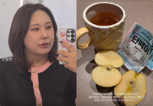 '위고비 중단' 풍자, 이러니 살이 쭉쭉 빠지지..30kg 뺀 '초절식 식단' 大공개