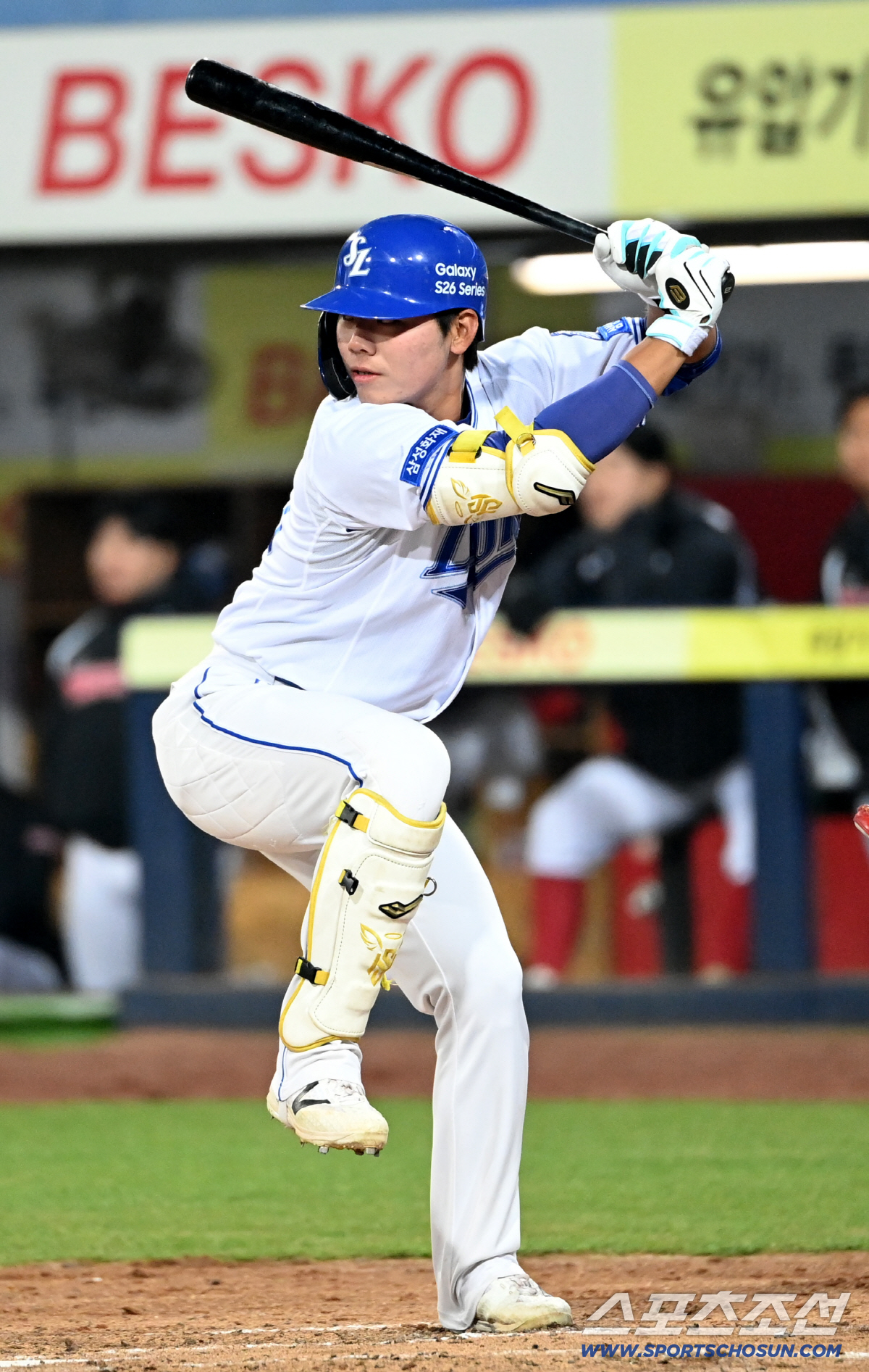 23일 대구삼성라이온즈파크에서 열린 KIA와 삼성의 시범경기. 삼성 함수호가 타격을 하고 있다. 대구=허상욱 기자 wook@sportschosun.com/2026.03.23/