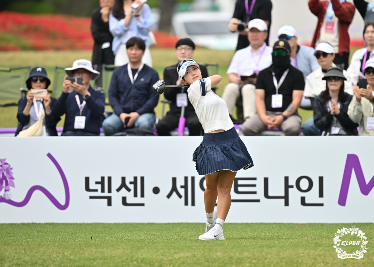 전예성 넥센세인트나인 Masters 2026 3R 1번홀 티샷