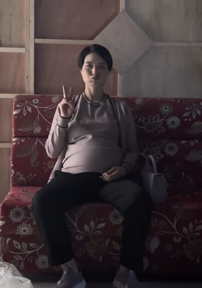 '7월 출산' 안영미, 만삭 몸 이끌고 촬영장 대기...열일하는 임산부