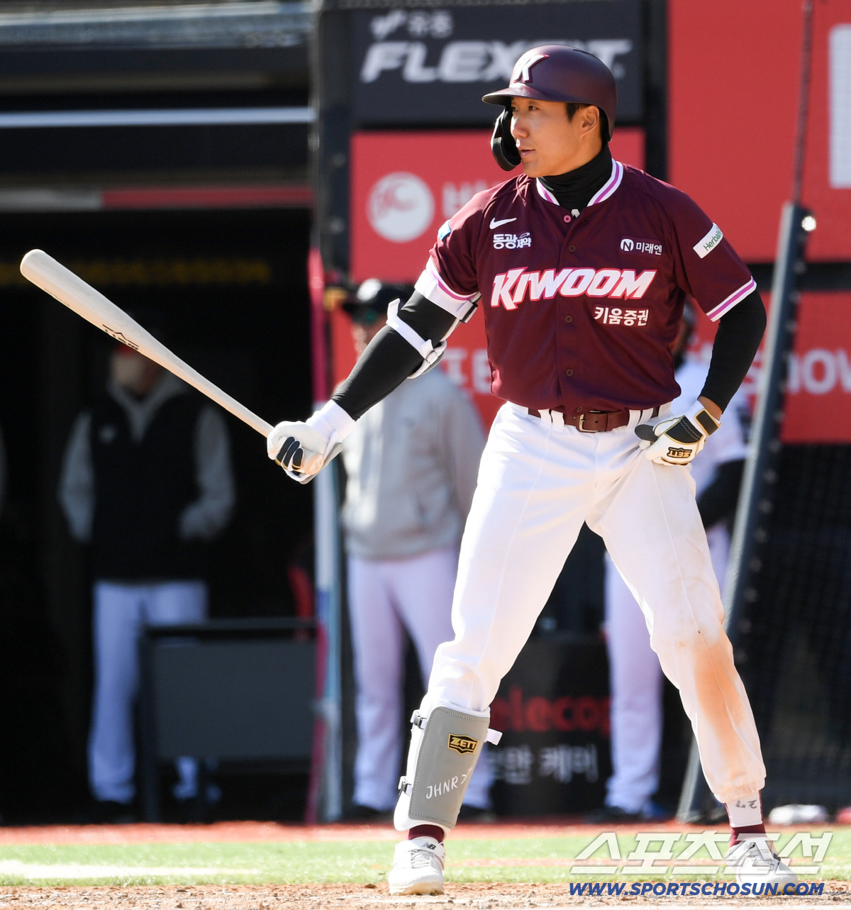19일 수원KT위즈파크에서 열린 KBO리그 KT 위즈와 키움 히어로즈의 시범경기. 키움 추재현이 타격을 하고 있다. 수원=박재만 기자 pjm@sportschosun.com/2026.03.19/