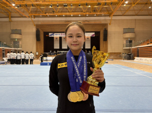 亞게임의 해,'불굴의 도마공주' 여서정이 돌아왔다! 종별선수권 2관왕X전종목 메달