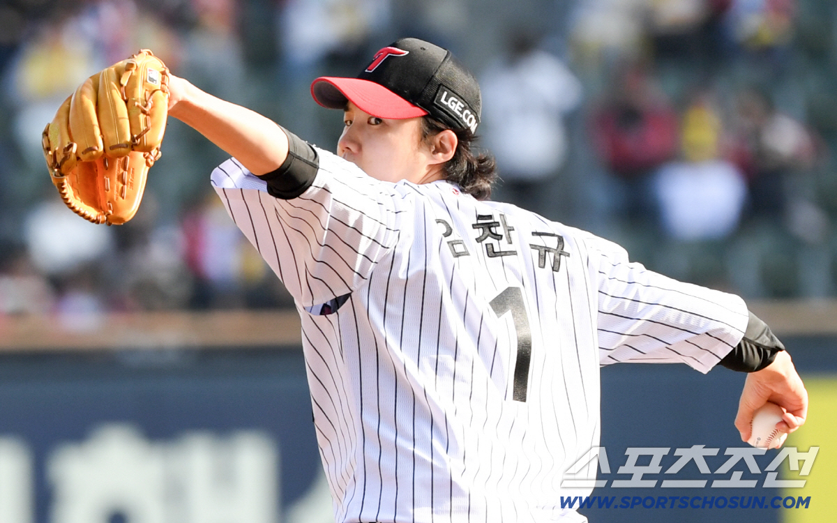 11일 잠실구장에서 열린 LG와 SSG의 경기. LG 임찬규가 역투하고 있다. 잠실=박재만 기자 pjm@sportschosun.com/2026.04.11/