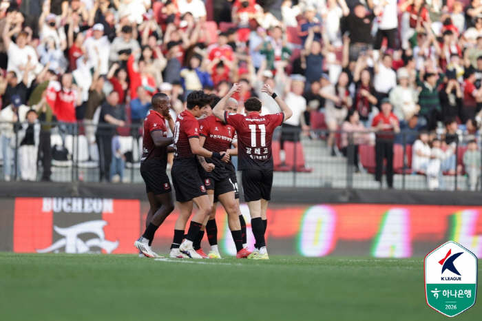 부천, 극장 무승부 보다 더 기쁜 '신재원+가브리엘 마수걸이 골'