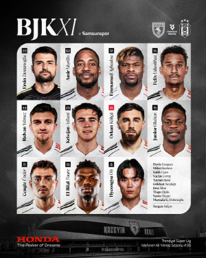 '멀티골 오현규' 베식타시 극악 부진 속 좋은 흐름 끊겼다→선발 출장 무득점…'중거리포 2연타' 삼순스포르에 1-2 패