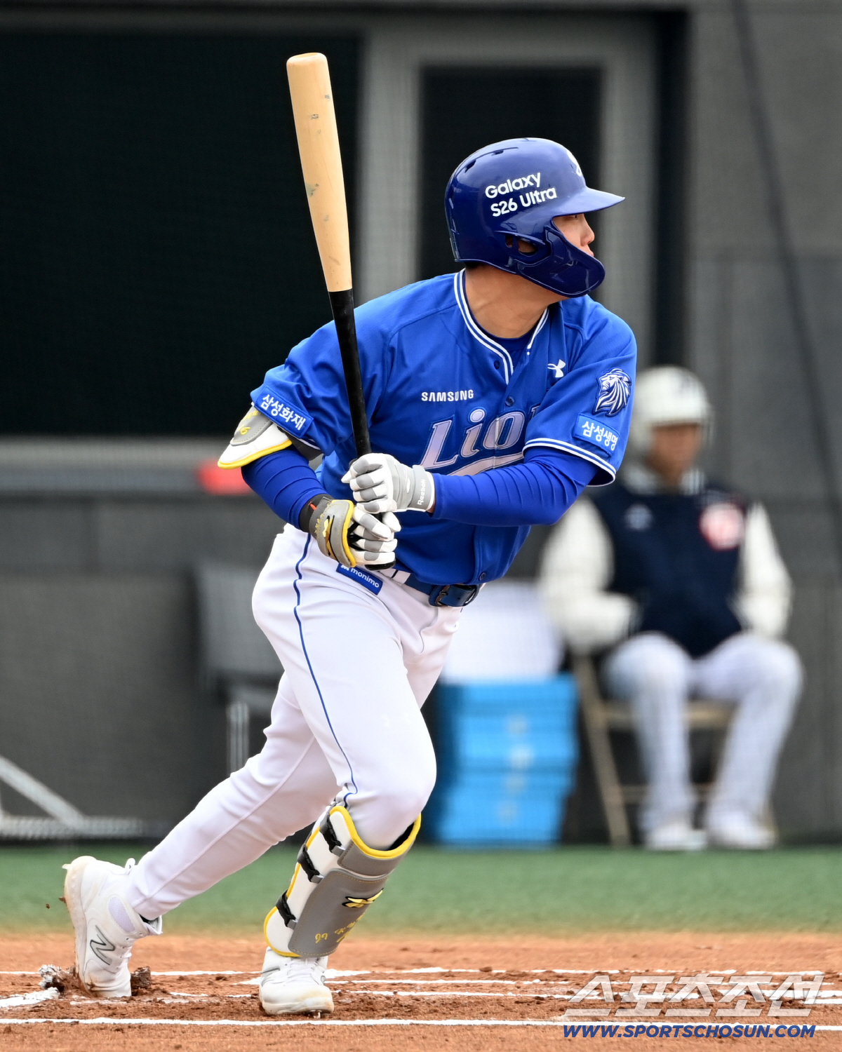 15일 이천베어스파크에서 열린 삼성과 두산의 시범경기. 삼성 류지혁이 타격을 하고 있다. 이천=허상욱 기자 wook@sportschosun.com/2026.03.15/