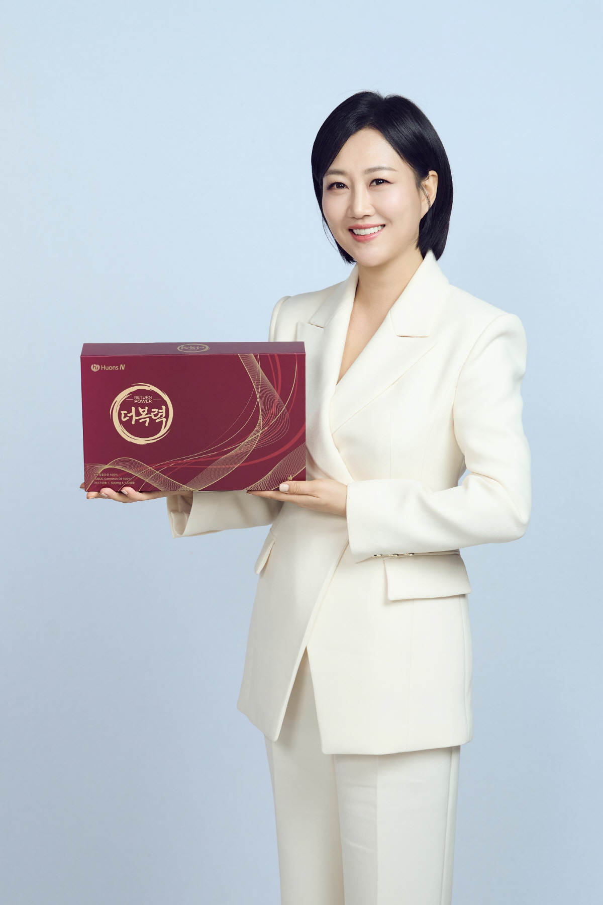 더복력, 전속모델로 가수 장윤정 발탁