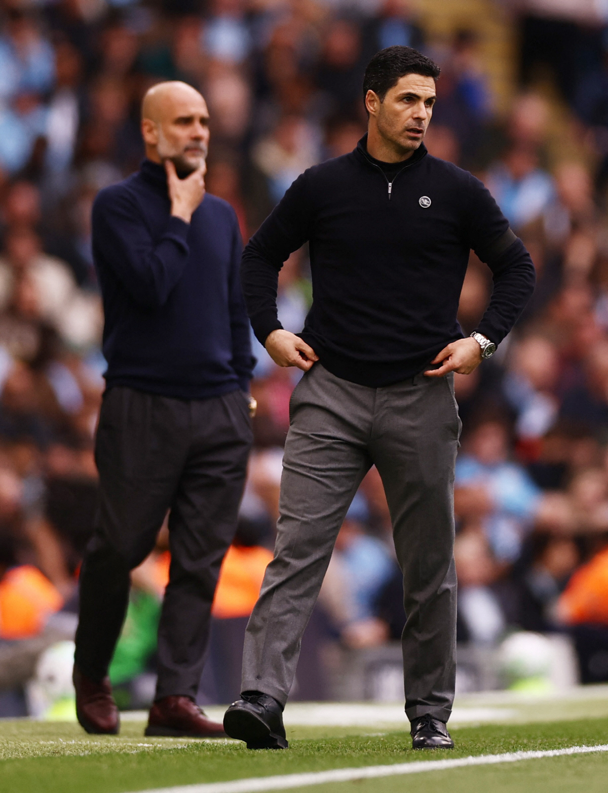 "또 역전우승각?" 맨시티가 아스널을 잡은 현 시점, 슈퍼컴퓨터 예측 EPL 우승팀은 과연...