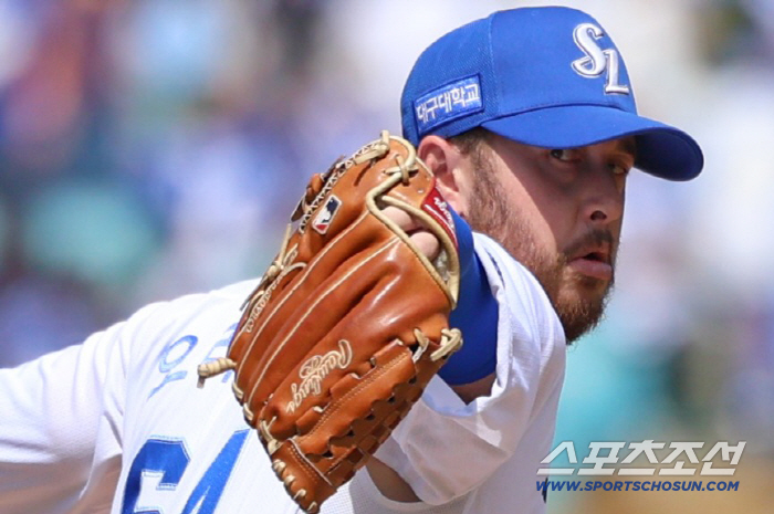 “이렇게만 던지면 계속…” 박진만 인정, 153km 6주 외인 ‘그 이상’ 의 대박 조짐