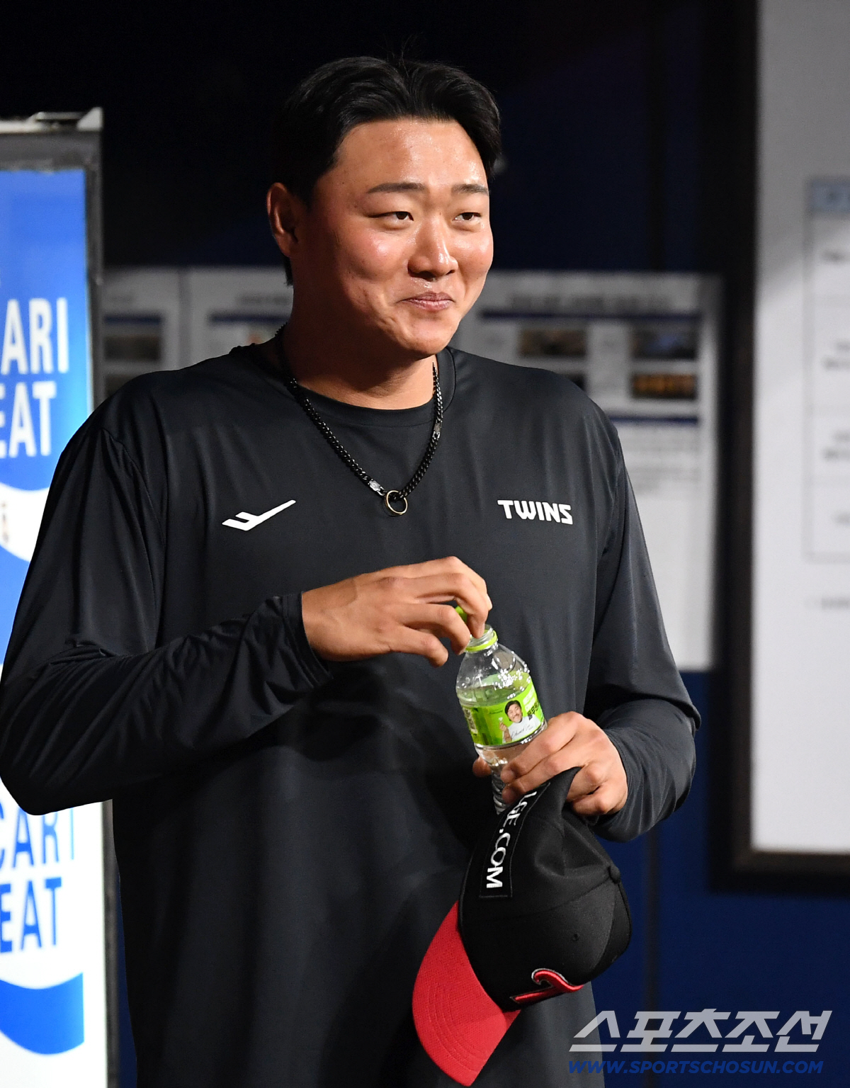 3일 고척돔에서 열리는 KBO리그 키움과 LG의 경기. 훈련을 준비하고 있는 LG 이재원. 고척=송정헌 기자 songs@sportschosun.com/2026.04.03/