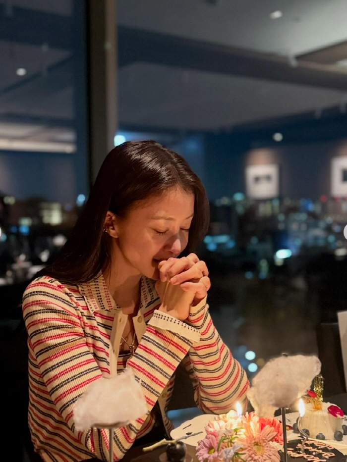 '둘째 출산' 이시영, 이혼 후 첫 생일...결국 울컥 "미안하고 또 감사"
