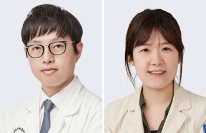 안태준 교수(왼쪽)와 김서현 교수