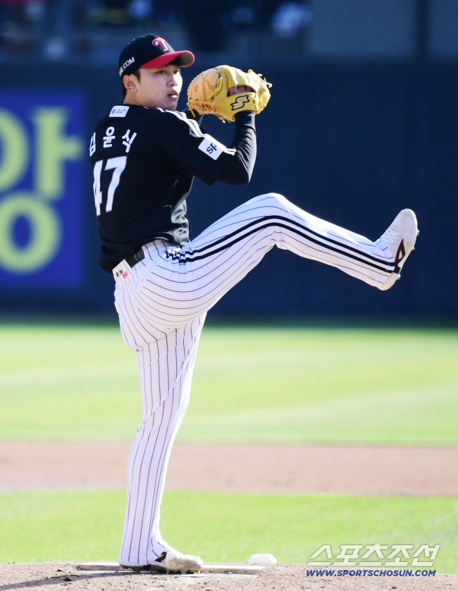 LG 트윈스 김윤식. 스포츠조선DB