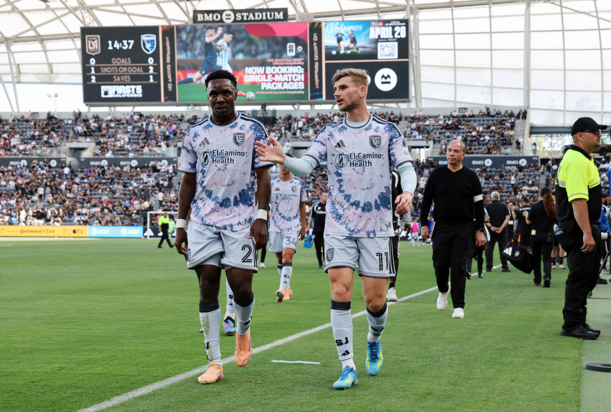 英도 깜짝 놀랐다! 'MLS 0골' 손흥민 압도한 '결승골' 베르너…"쏘니 다시 만나 너무 기뻐"→LAFC 연패 수렁