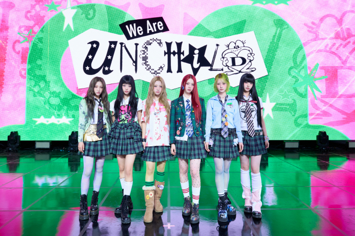 "나하은 그룹 아닌 언차일드"…스테이씨 동생 그룹, 당찬 데뷔 출사표[SC현장]