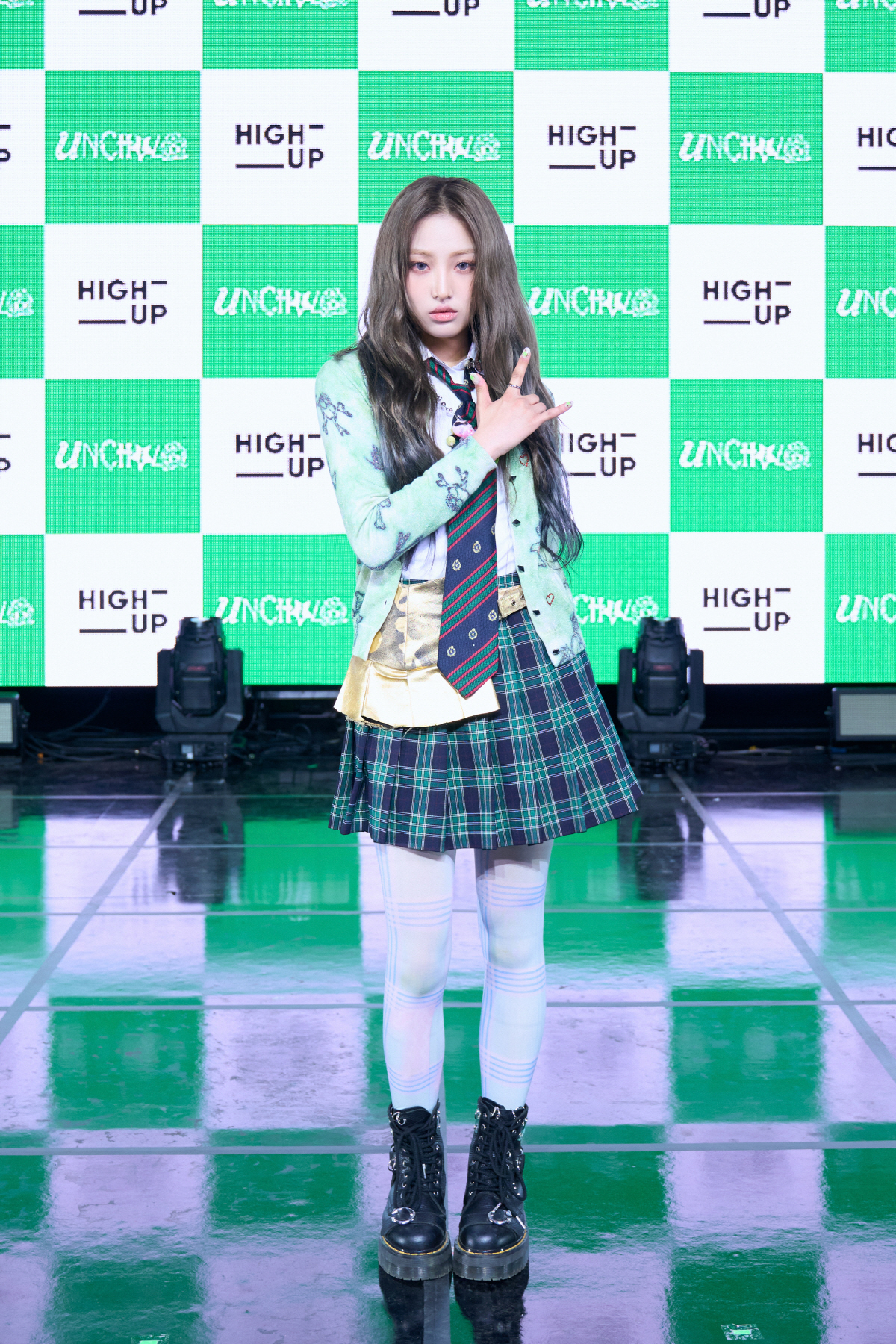 "나하은 그룹 아닌 언차일드"…스테이씨 동생 그룹, 당찬 데뷔 출사표[SC현장]