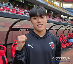 '유망주 화수분' 포항이 또 키웠다, '롤모델은 신광훈-박진섭' 기대주 김호진의 마음가짐 