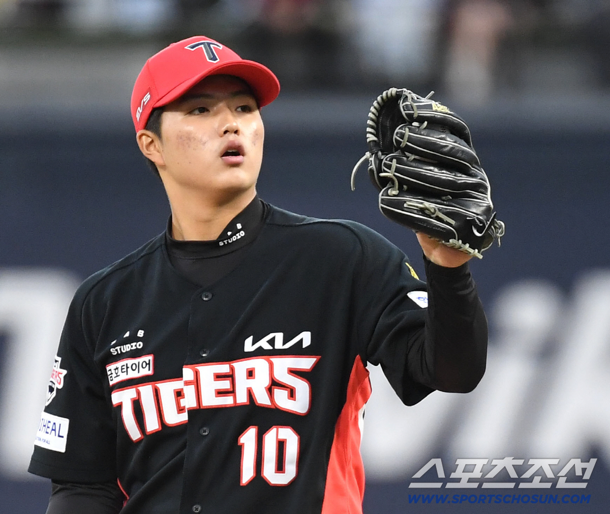 21일 수원 케이티위즈파크에서 열린 KT와 KIA의 경기. 투구를 준비하는 KIA 김태형. 수원=송정헌 기자 songs@sportschosun.com/2026.04.21/