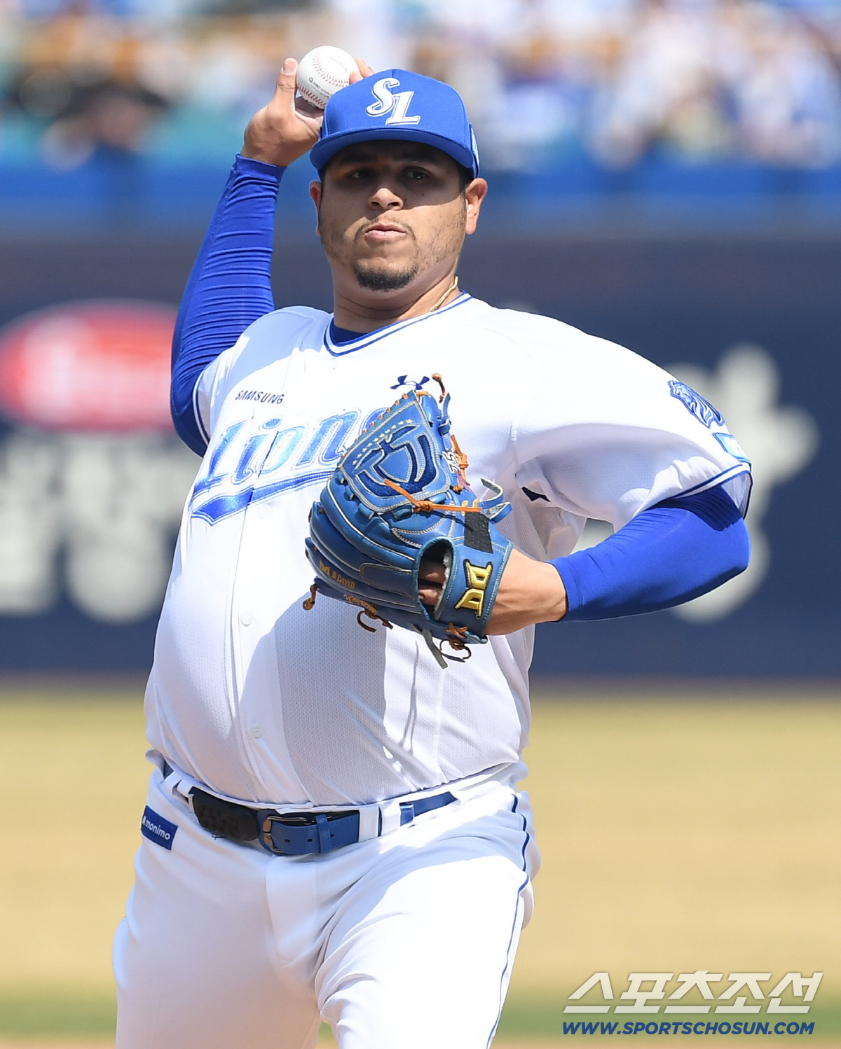 28일 대구 삼성라이온즈파크에서 열리는 삼성과 롯데의 개막전 경기. 선발 투구하고 있는 삼성 후라도. 대구=송정헌 기자 songs@sportschosun.com/2026.03.28/