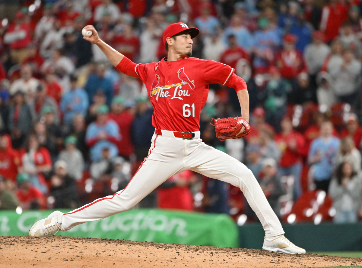 세인트루이스 카디널스 라일리 오브라이언. Imagn Images 연합뉴스