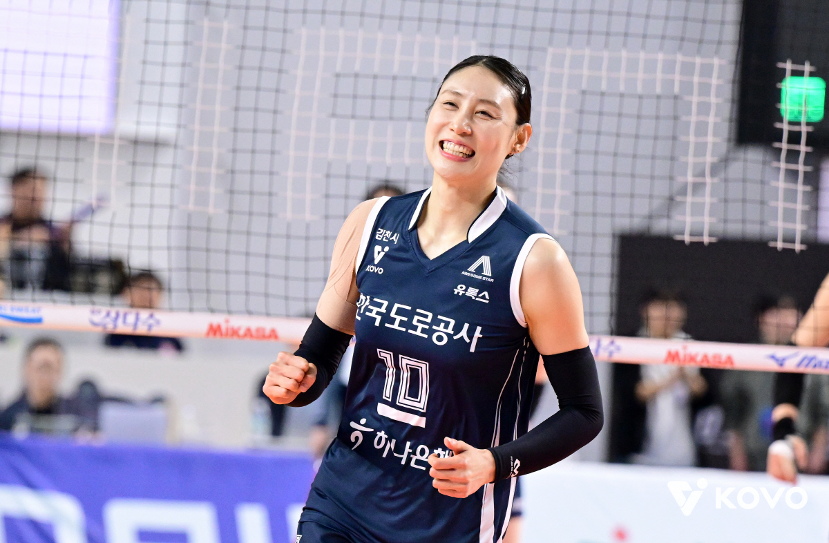 도로공사를 떠나 현대건설 이적이 유력한 배유나. 사진제공=KOVO