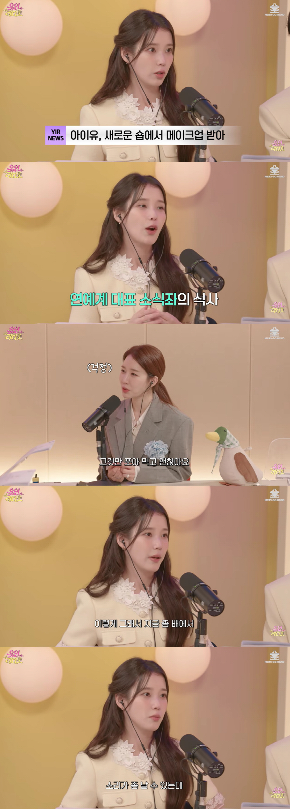 아이유, 샵 바꾸고 확 달라진 분위기 "너무 예뻐"(유인라디오)