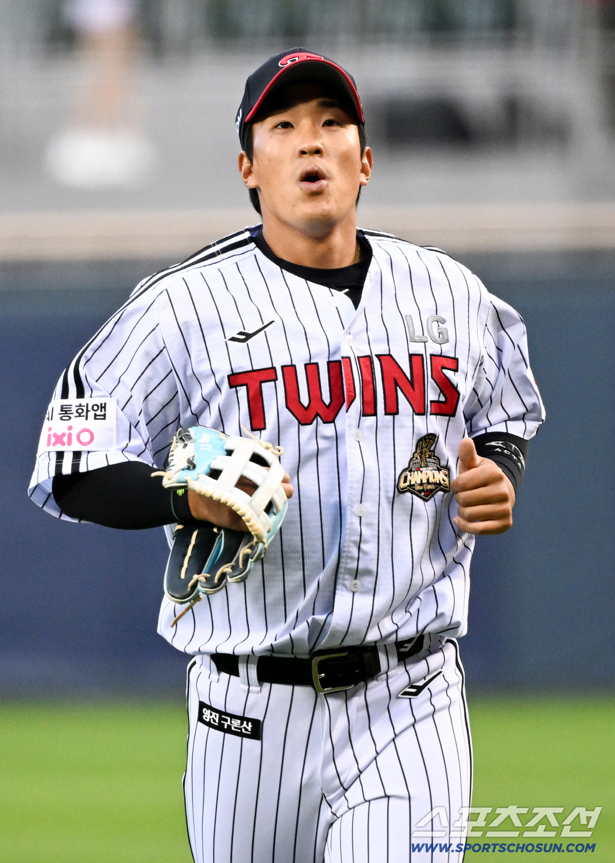 2군에서 준비한 시간을 그대로 보여준 송찬의의 까맣게 탄 피부.