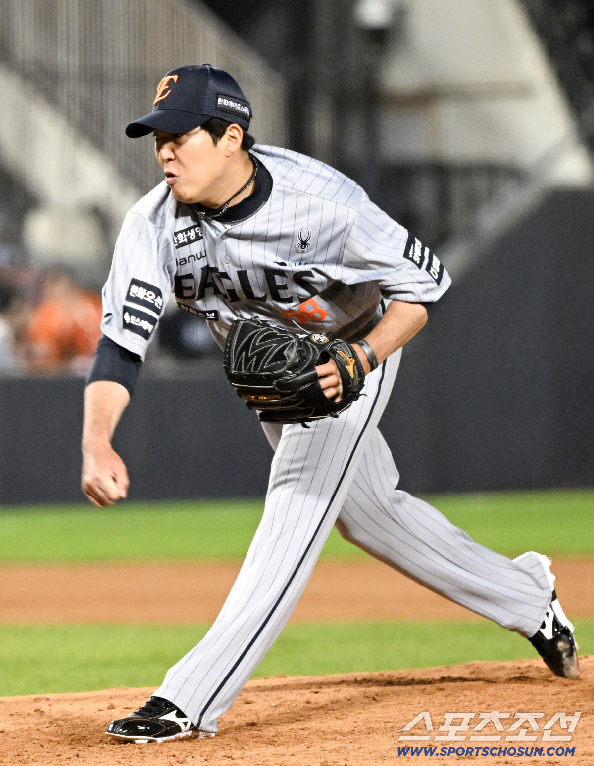 21일 잠실구장에서 열린 LG와 한화의 경기. 한화 박상원이 역투하고 있다. 잠실=박재만 기자 pjm@sportschosun.com/2026.04.21/