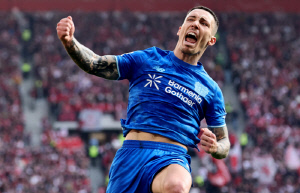 오현규 초대박났다, 미친 희소식! '세계 최강 왼발' 월클 파트너 생긴다...