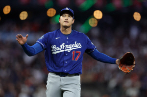 [MLB리포트]7K QS 완벽투에도 노디시전…오타니의 '운수 없는 날'
