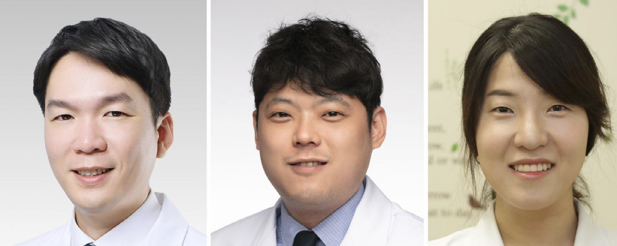 (왼쪽부터)연세대 강남세브란스병원 유방외과 안성귀·배숭준 교수와 서울아산병원 유방외과 이새별 교수