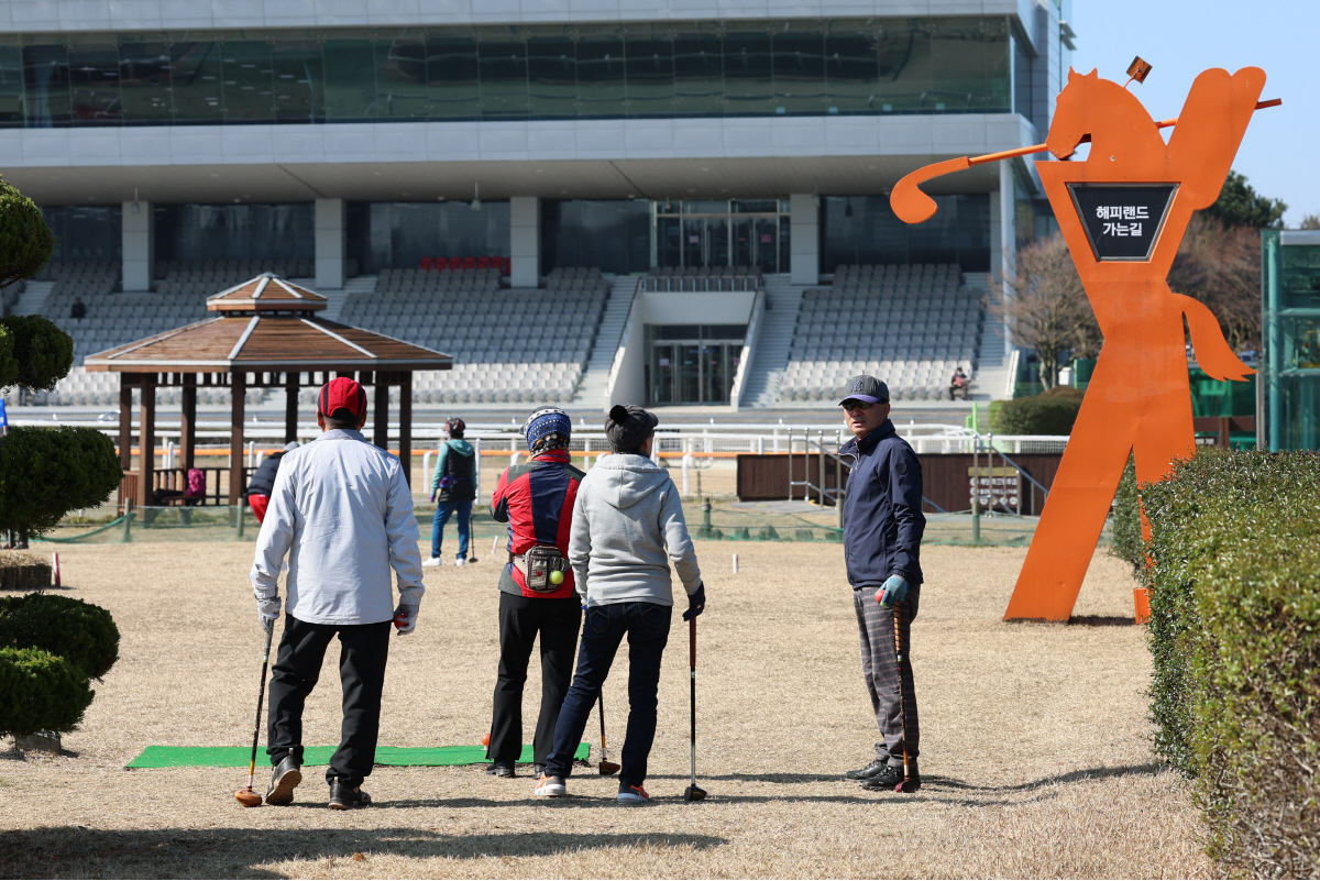렛츠런파크 제주 파크골프장. 사진제공=한국마사회
