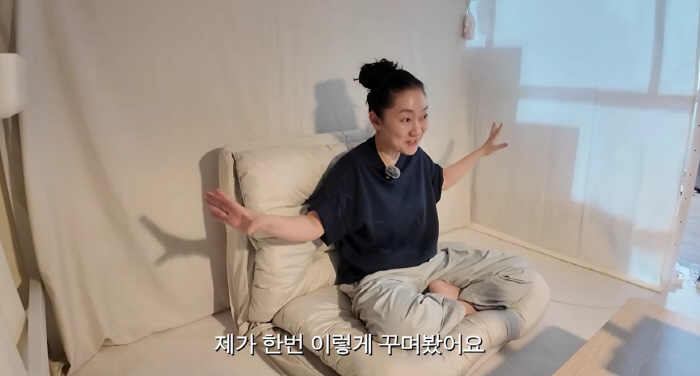 박경혜, 강남 6평 원룸의 놀라운 변신..40만원대 2층 침대로 거실+침실+주방 분리