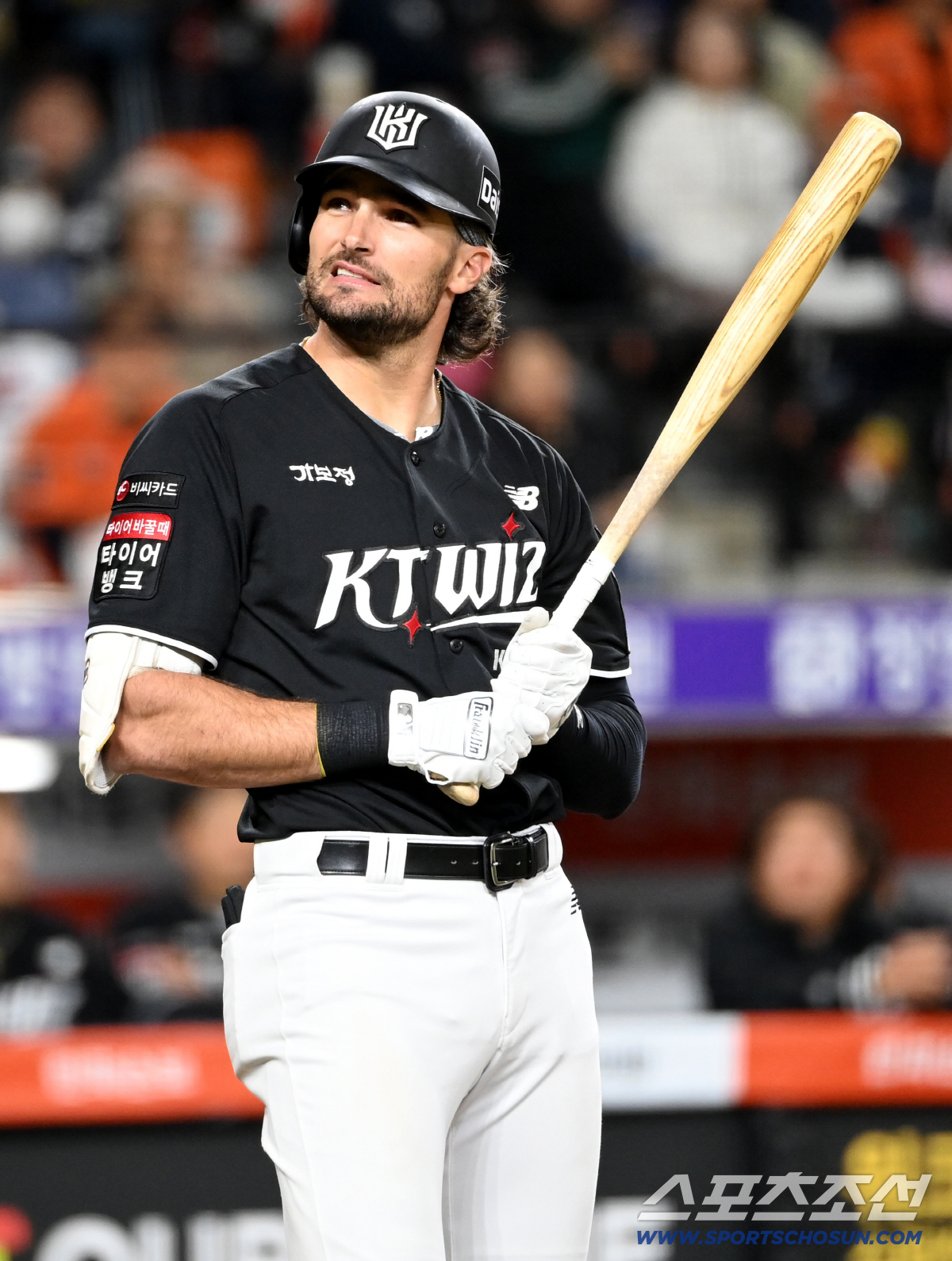 31일 대전한화생명볼파크에서 열린 KT와 한화의 경기. 타격에 나선 KT 힐리어드. 대전=허상욱 기자 wook@sportschosun.com/2026.03.31/