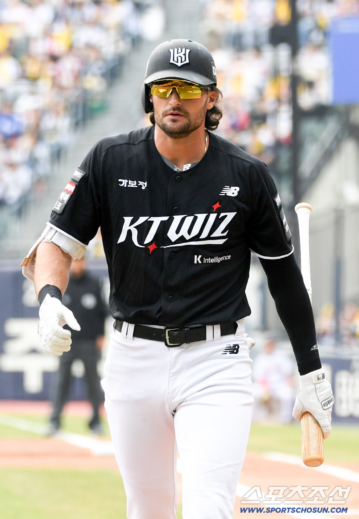 29일 잠실구장에서 열린 LG와 KT의 경기. KT 힐리어드가 삼진을 당하고 있다. 잠실=박재만 기자 pjm@sportschosun.com/2026.03.29/