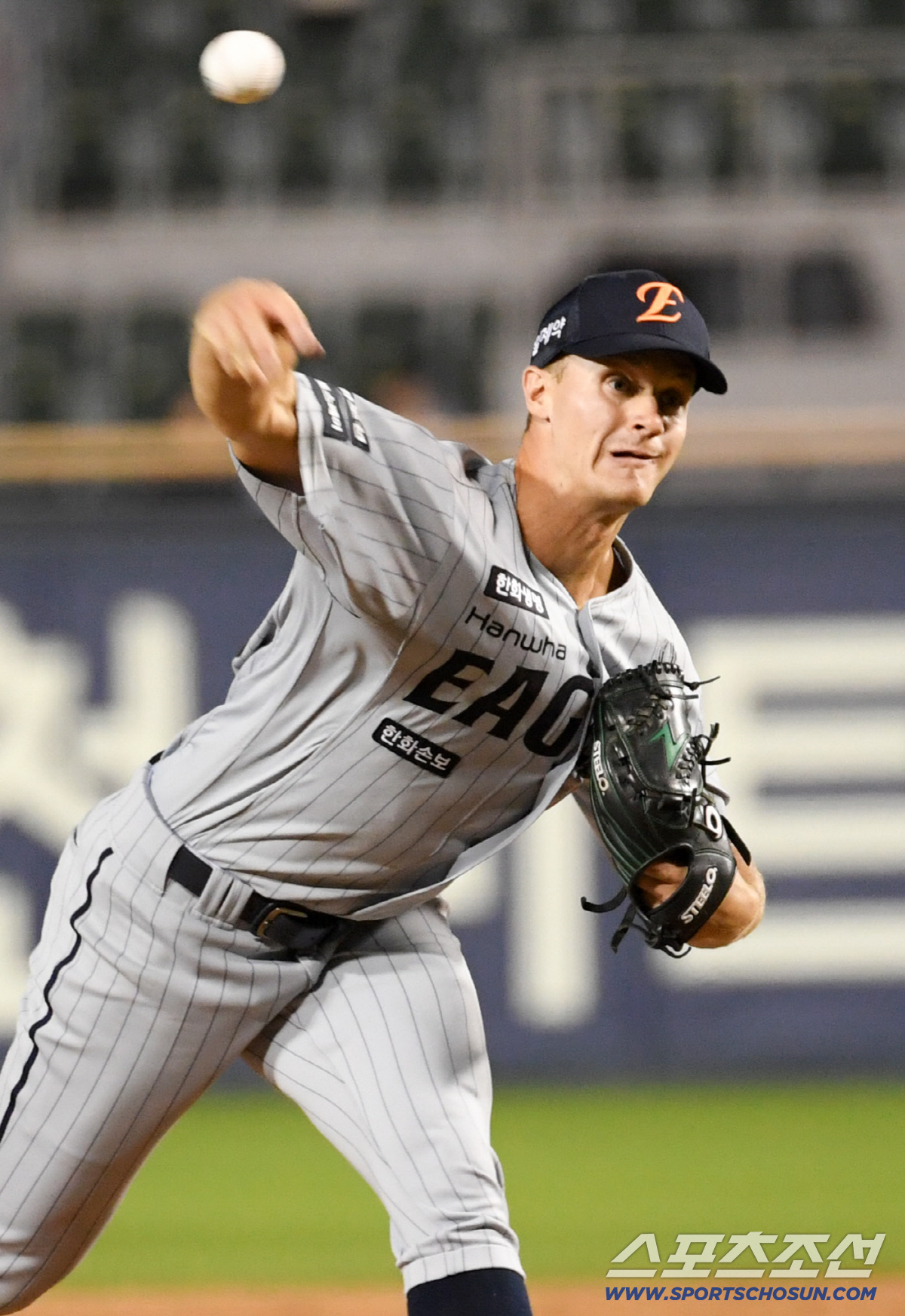 23일 잠실구장에서 열린 LG와 한화의 경기. 한화 쿠싱이 역투하고 있다. 잠실=박재만 기자 pjm@sportschosun.com/2026.04.23/