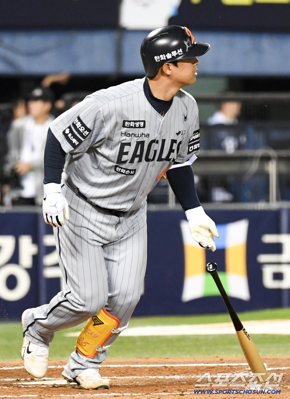 두 번째 타석 맞는 순간 홈런을 직감했다.