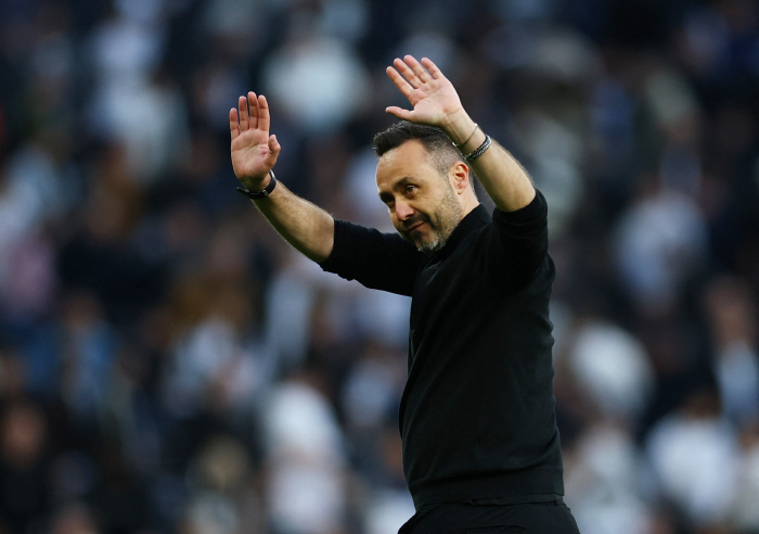 데 제르비 '토트넘 강등'시키고 튑니까? 첼시 감독 부임설 제기…로세니어 경질설 '모락 모락'→5년 계약했는데 '설마'